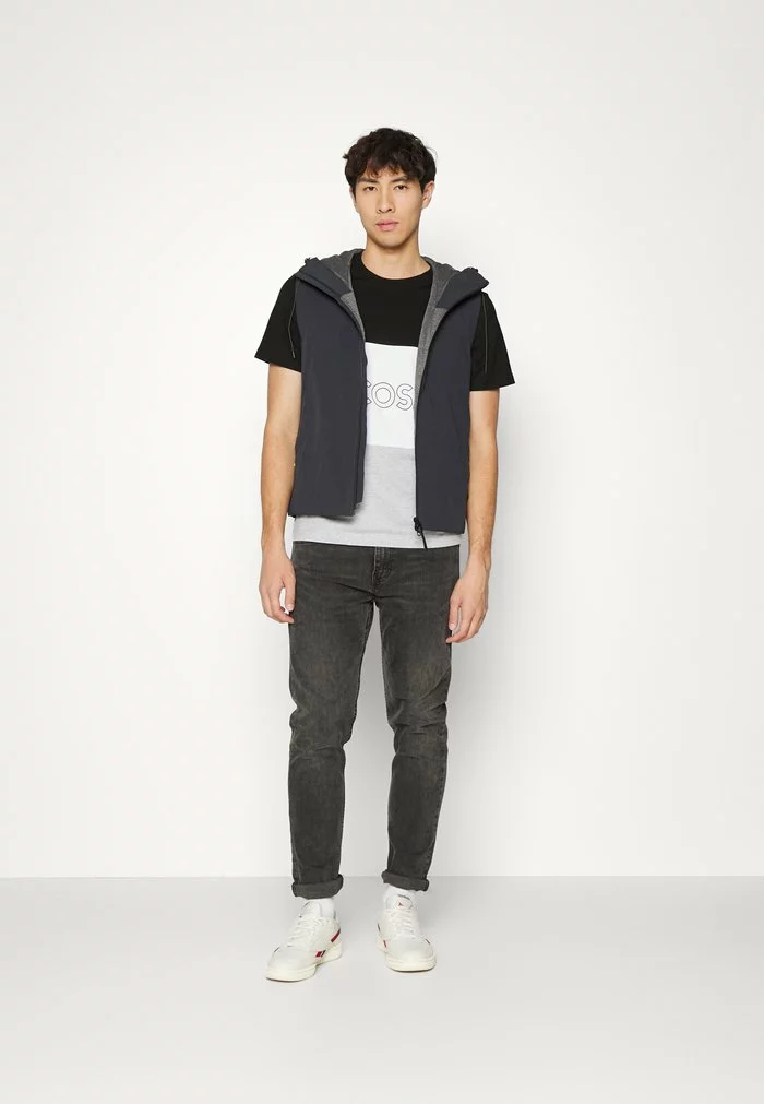 Lacoste T-shirt Imprimé - Black/white/grey 2 Lacoste T-shirt Imprimé - Black/white/grey – Image 2