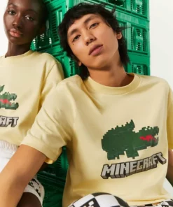 Lacoste MINECRAFT - T-shirt Imprimé - Jaune -Lacoste Soldes Magasin 8ce340c1727d469d8963a09a762ebc2b