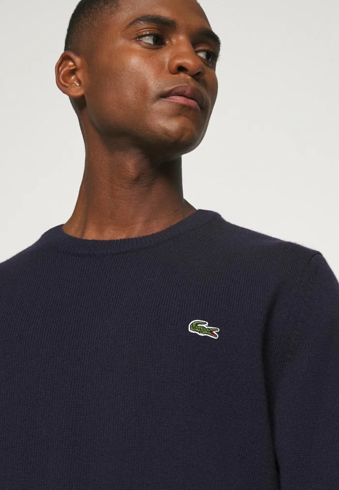 Lacoste Pullover - Navy Blue 6 Lacoste Pullover - Navy Blue – Image 6