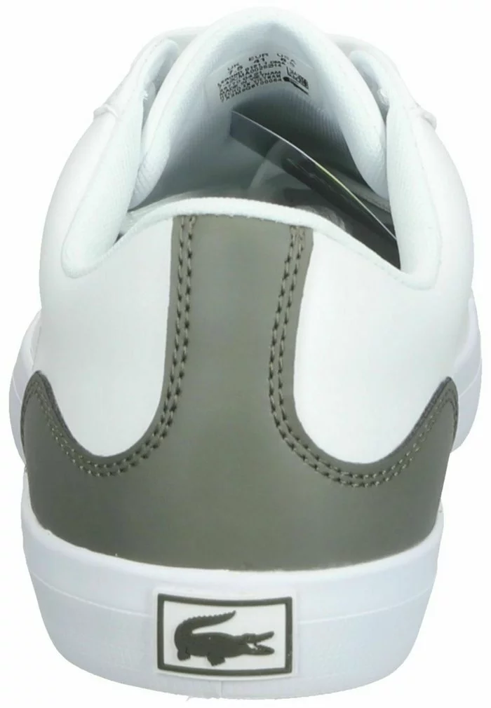 Lacoste Baskets Basses - Wht/khk 3 Lacoste Baskets Basses - Wht/khk – Image 3