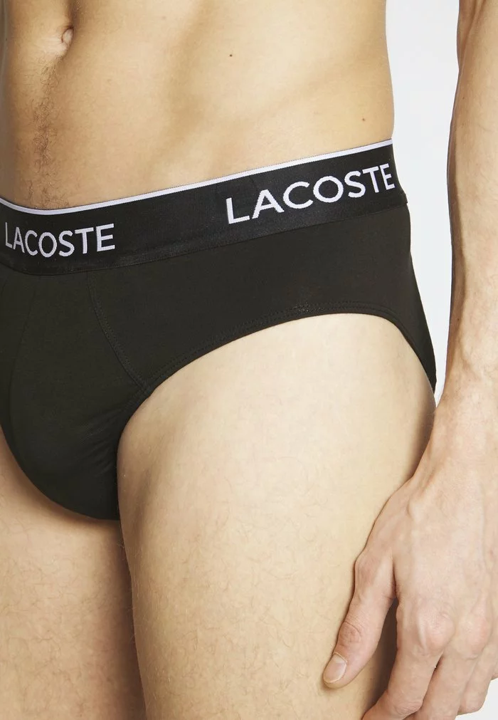 Lacoste 3 Pack - Slip - Black 5 Lacoste 3 Pack - Slip - Black – Image 5