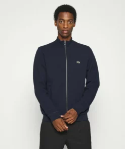 Lacoste Sweat à Capuche Zippé - Marine