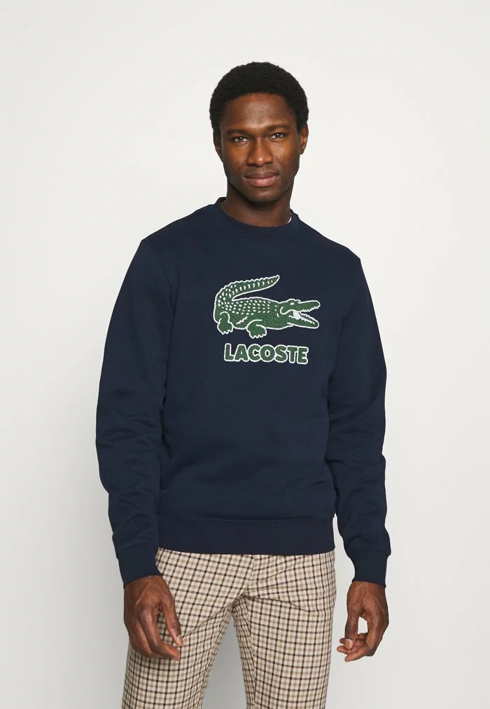 Lacoste Sweatshirt - Navy Blue 1 Lacoste Sweatshirt - Navy Blue
