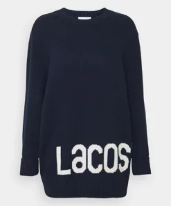 Lacoste Pullover - Navy Blue/flour 8 Lacoste Pullover - Navy Blue/flour -Lacoste Soldes Magasin 8db1f26748e34bce9c8a8536515f93e1