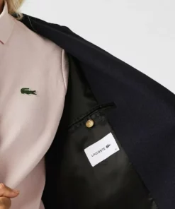 Lacoste Manteau Classique - Bleu Marine / Bleu Marine -Lacoste Soldes Magasin 8f0ca1759d85472592f48eda052e0c28