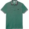 Lacoste Polo - Bleu Marine Vert Blanc