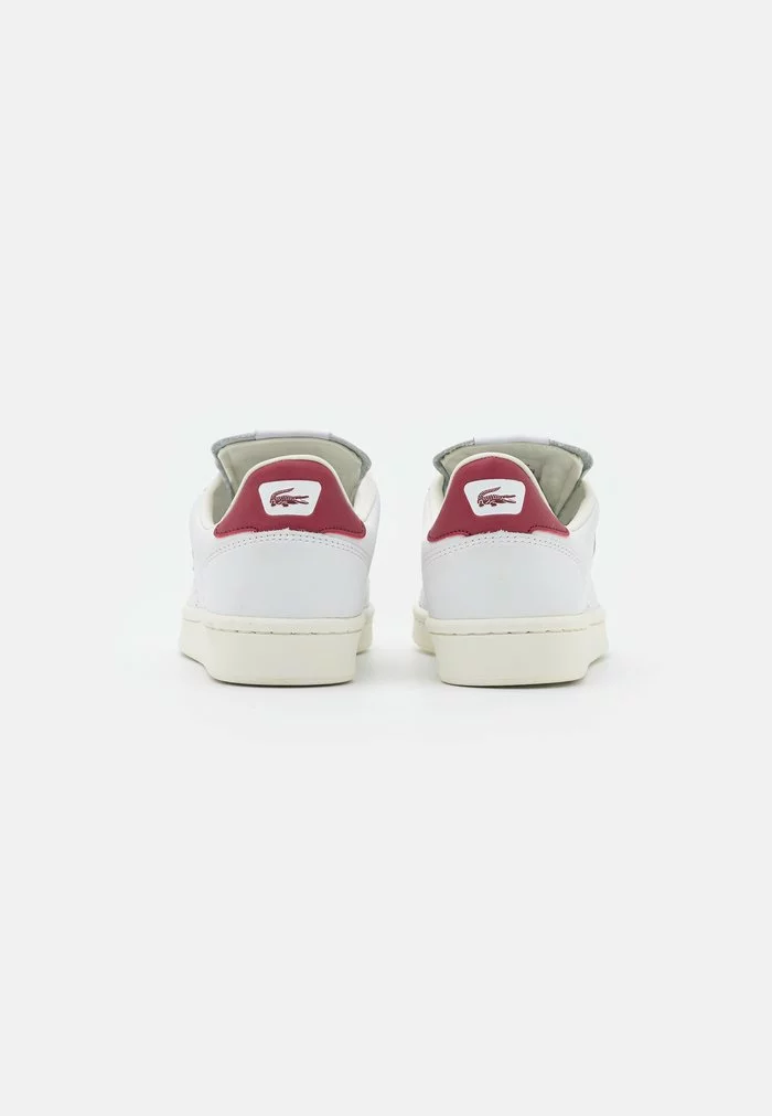 Lacoste MASTERS CLASSIC - Baskets Basses - White/burgundy 4 Lacoste MASTERS CLASSIC - Baskets Basses - White/burgundy – Image 4