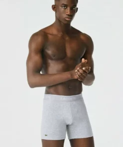 Lacoste 3 PACK - Shorty - Noir Blanc Gris Chine