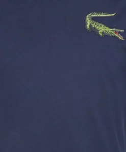 Lacoste T-shirt Imprimé - Navy Blue -Lacoste Soldes Magasin 906f0a8b29b0454bbb24bff85fcbc6ed