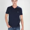 Lacoste T-shirt Basique - Navy Blue