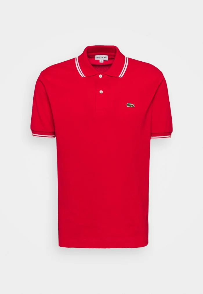 Lacoste Polo - Rouge/blanc 5 Lacoste Polo - Rouge/blanc – Image 5