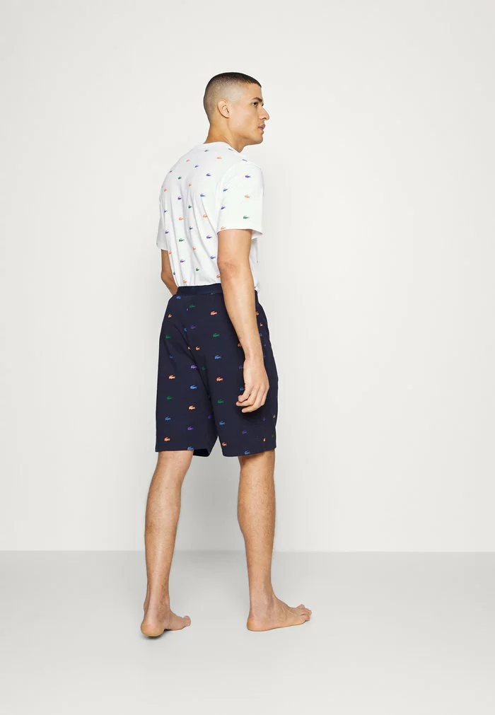 Lacoste Bas De Pyjama - Navy Blue/multico 3 Lacoste Bas De Pyjama - Navy Blue/multico – Image 3