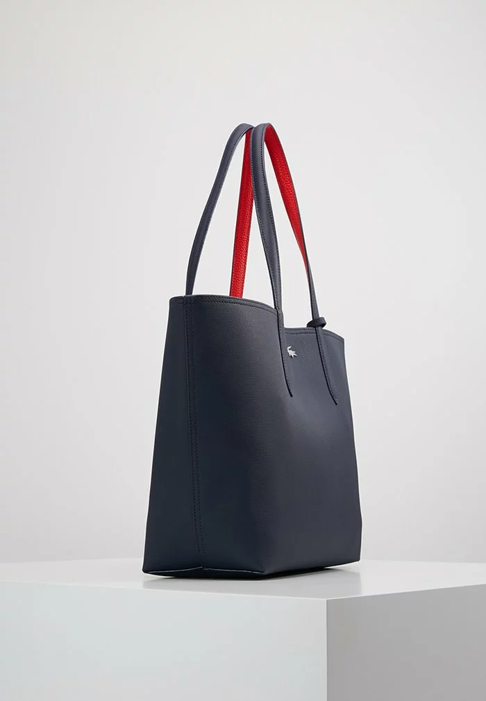 Lacoste REVERSIBLE - Cabas - Peacoat Salsa 6 Lacoste REVERSIBLE - Cabas - Peacoat Salsa – Image 6