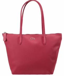 Lacoste Sac à Main - Sangria -Lacoste Soldes Magasin 91fdf2235c624c4da182b63bf5afd7f0