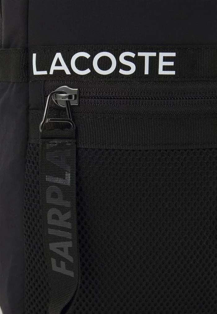 Lacoste UNISEX - Sac à Dos - Noir 4 Lacoste UNISEX - Sac à Dos - Noir – Image 4
