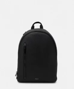 Lacoste FLAT BACKPACK UNISEX - Sac à Dos - Noir
