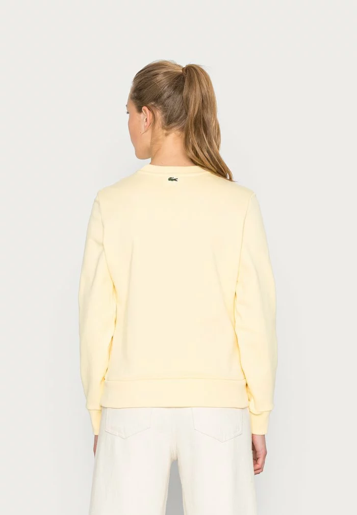 Lacoste Sweatshirt - Jaune 3 Lacoste Sweatshirt - Jaune – Image 3