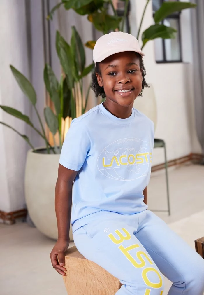 Lacoste UNISEX EXCLUSIVE - T-shirt Imprimé - Light Blue 1 Lacoste UNISEX EXCLUSIVE - T-shirt Imprimé - Light Blue