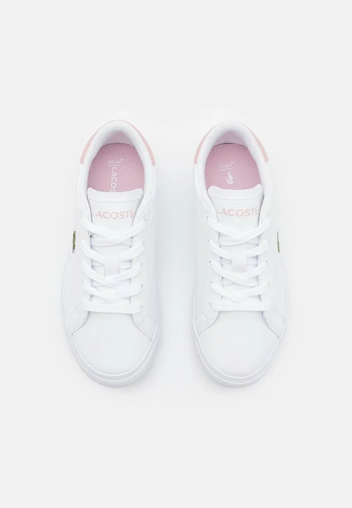 Lacoste POWERCOURT - Baskets Basses - White/light Pink 4 Lacoste POWERCOURT - Baskets Basses - White/light Pink – Image 4