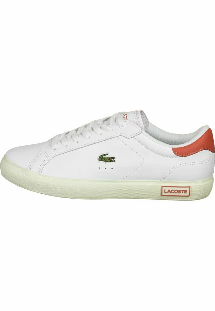 Lacoste POWERCOURT - Baskets Basses - Wht/pnk 1 Lacoste POWERCOURT - Baskets Basses - Wht/pnk