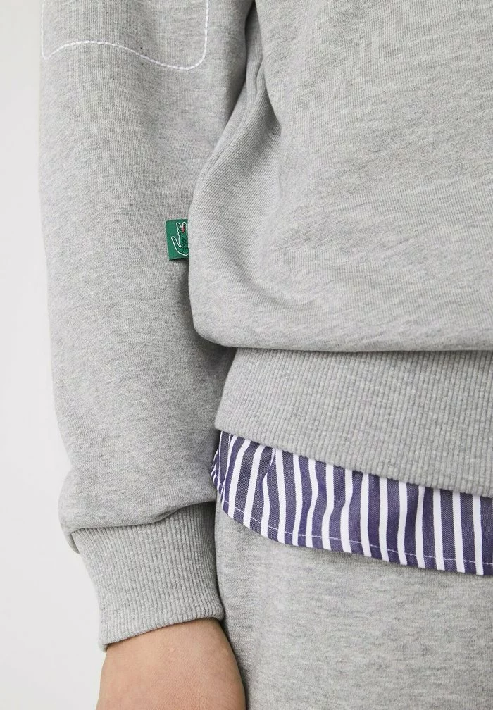 Lacoste Sweatshirt - Gris Chine 4 Lacoste Sweatshirt - Gris Chine – Image 4