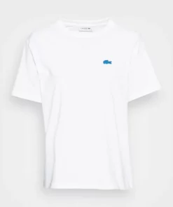 Lacoste EXCLUSIVE - T-shirt Basique - White 8 Lacoste EXCLUSIVE - T-shirt Basique - White -Lacoste Soldes Magasin 99fd7981fea8449ab9b6017764df7ee2