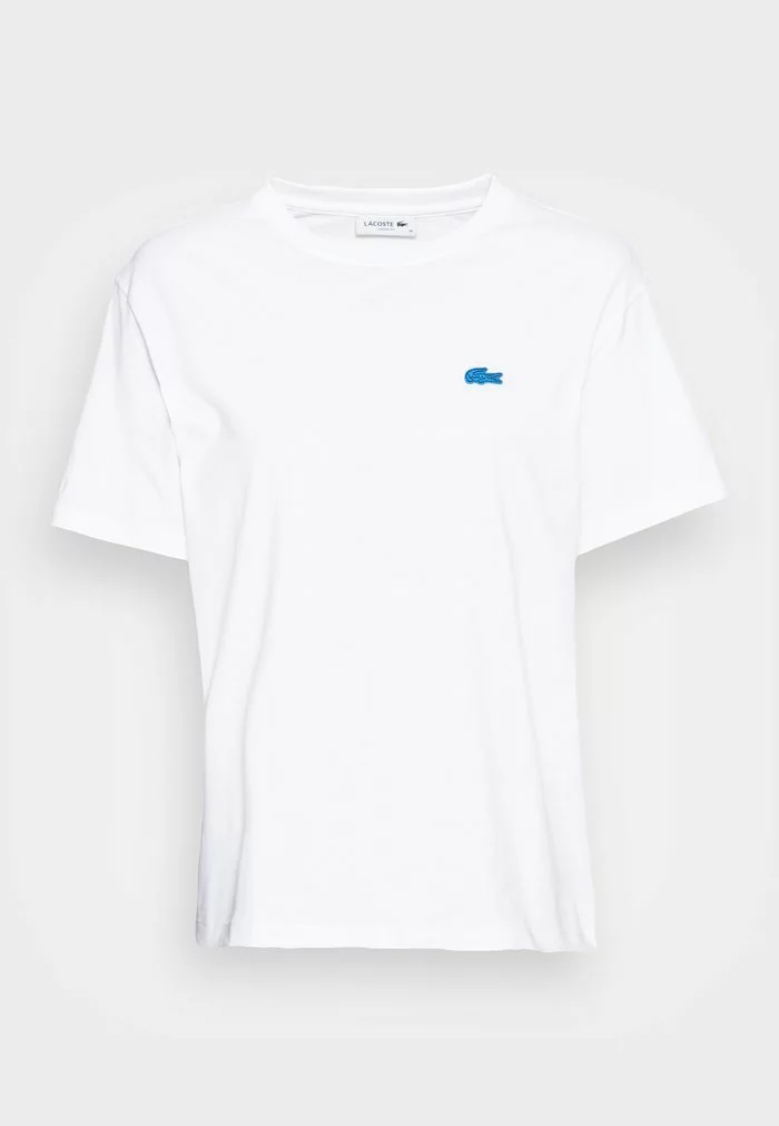 Lacoste EXCLUSIVE - T-shirt Basique - White 4 Lacoste EXCLUSIVE - T-shirt Basique - White – Image 4