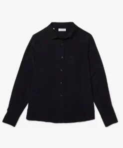 Lacoste LANGE MOUW - Chemisier - Bleu Marine 11 Lacoste LANGE MOUW - Chemisier - Bleu Marine -Lacoste Soldes Magasin 9a44e61bd452411eaa7eb48ca2893830