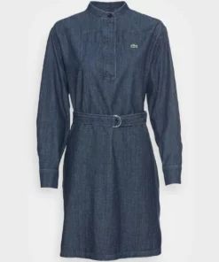 Lacoste Robe En Jean - Medium Blue 8 Lacoste Robe En Jean - Medium Blue -Lacoste Soldes Magasin 9ae404fee9c943d1adb174002381d669