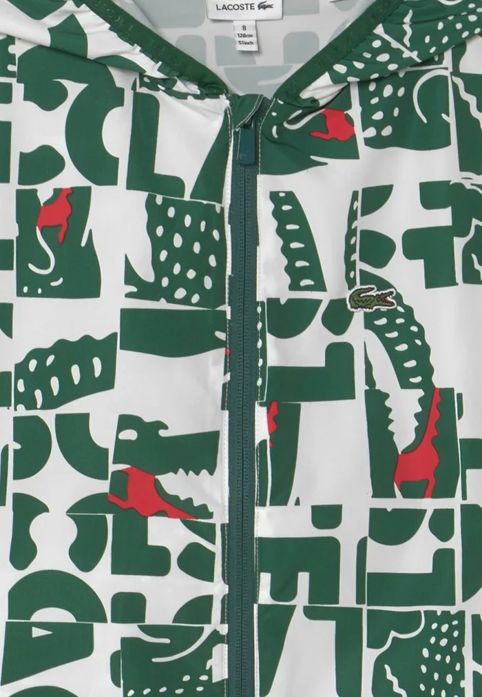 Lacoste UNISEX - Veste Mi-saison - White/green 3 Lacoste UNISEX - Veste Mi-saison - White/green – Image 3