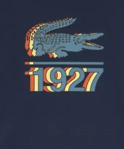 Lacoste TEE TURTLE NECK - T-shirt à Manches Longues - Marine/multi-coloured -Lacoste Soldes Magasin 9ba6c15fa2184d6c8636aad65b4c39aa