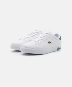 Lacoste POWERCOURT - Baskets Basses - White/navy/red 12 Lacoste POWERCOURT - Baskets Basses - White/navy/red -Lacoste Soldes Magasin 9c09742bb5464bb4a5f938a9f365c209