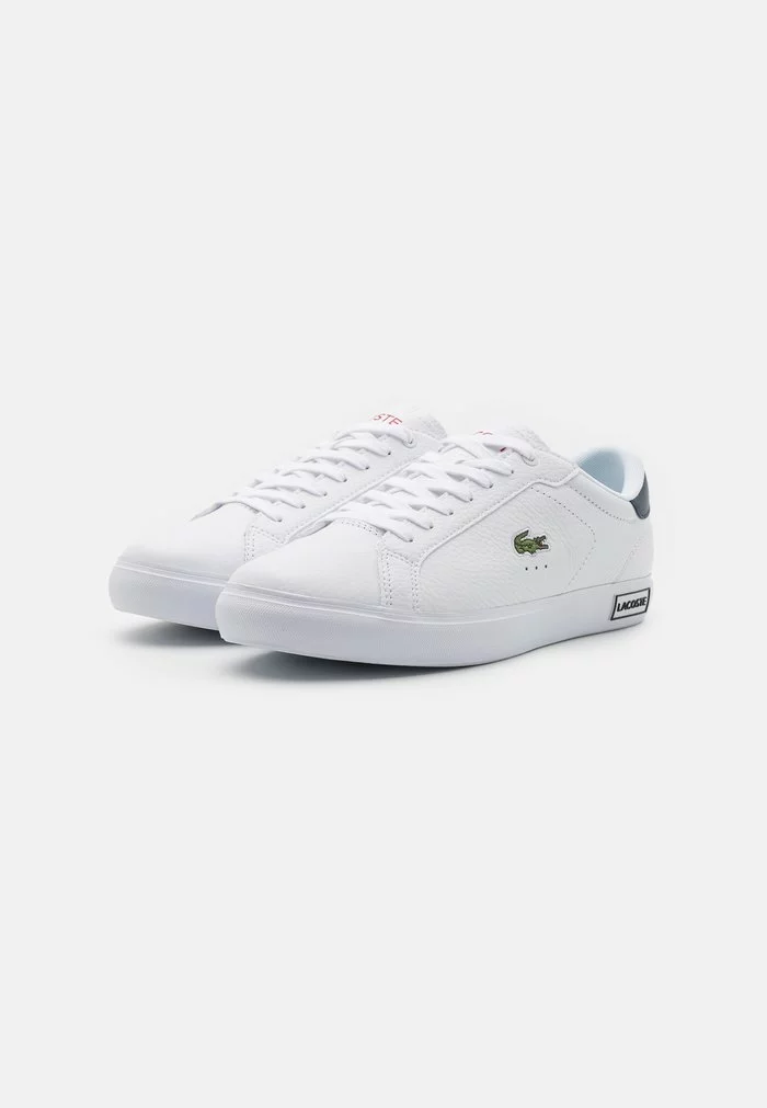 Lacoste POWERCOURT - Baskets Basses - White/navy/red 5 Lacoste POWERCOURT - Baskets Basses - White/navy/red – Image 5