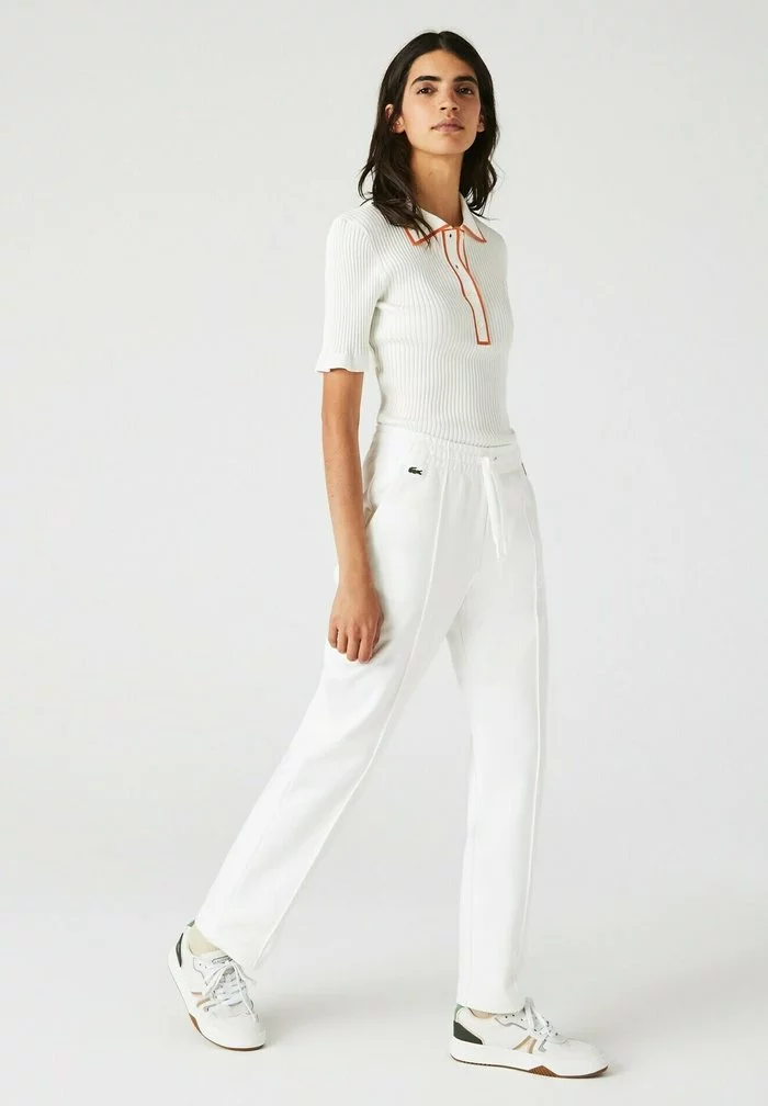 Lacoste Pantalon De Survêtement - Blanc 2 Lacoste Pantalon De Survêtement - Blanc – Image 2
