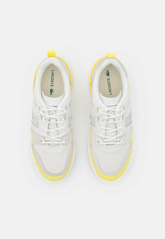 Lacoste Baskets Basses - White/yellow 6 Lacoste Baskets Basses - White/yellow – Image 6