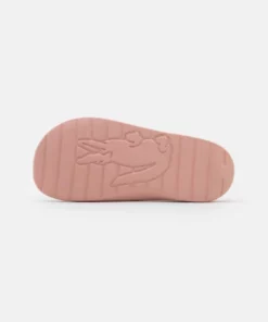 Lacoste CROCO - Mules - Light Pink/white -Lacoste Soldes Magasin 9df622b66ccd43b6817fd82124e72573