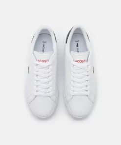 Lacoste POWERCOURT - Baskets Basses - White/navy/red 11 Lacoste POWERCOURT - Baskets Basses - White/navy/red -Lacoste Soldes Magasin 9e03808b070641dd825ba24bc6469475