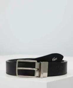 Lacoste BELT - Ceinture - Black -Lacoste Soldes Magasin 9e23cf773f3d4e25a3803378a3efe7d9