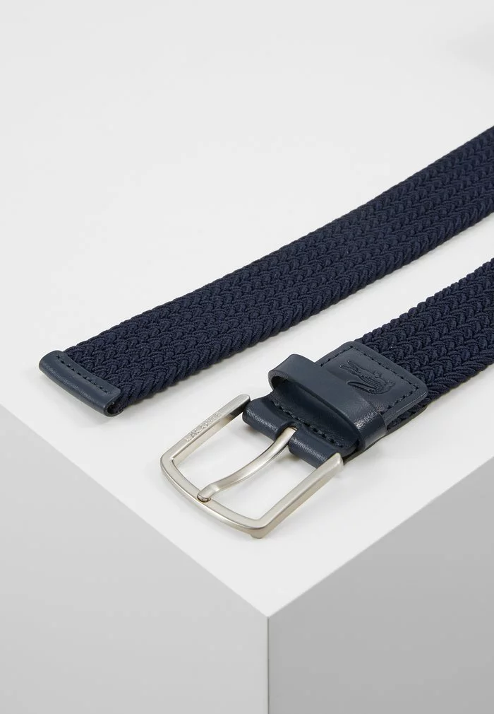 Lacoste STRETCH WEBBING BELT - Ceinture - Dark Sapphire 3 Lacoste STRETCH WEBBING BELT - Ceinture - Dark Sapphire – Image 3