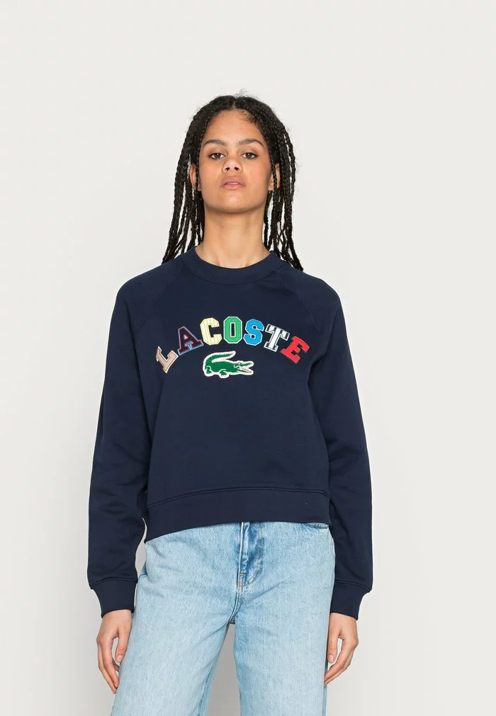 Lacoste Sweatshirt - Navy Blue 1 Lacoste Sweatshirt - Navy Blue