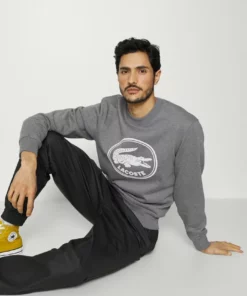 Lacoste Sweatshirt - Heather Lead 10 Lacoste Sweatshirt - Heather Lead -Lacoste Soldes Magasin a0d1e9dc4cc94c7da07b12444a2124fb