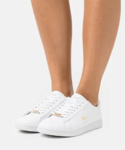 Lacoste CARNABY EVO - Baskets Basses - White/gold