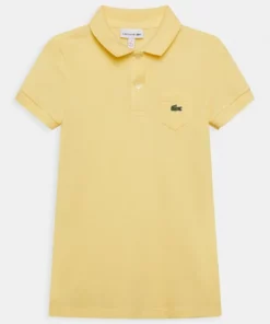 Lacoste Robe En Jersey - Napolitan Yellow