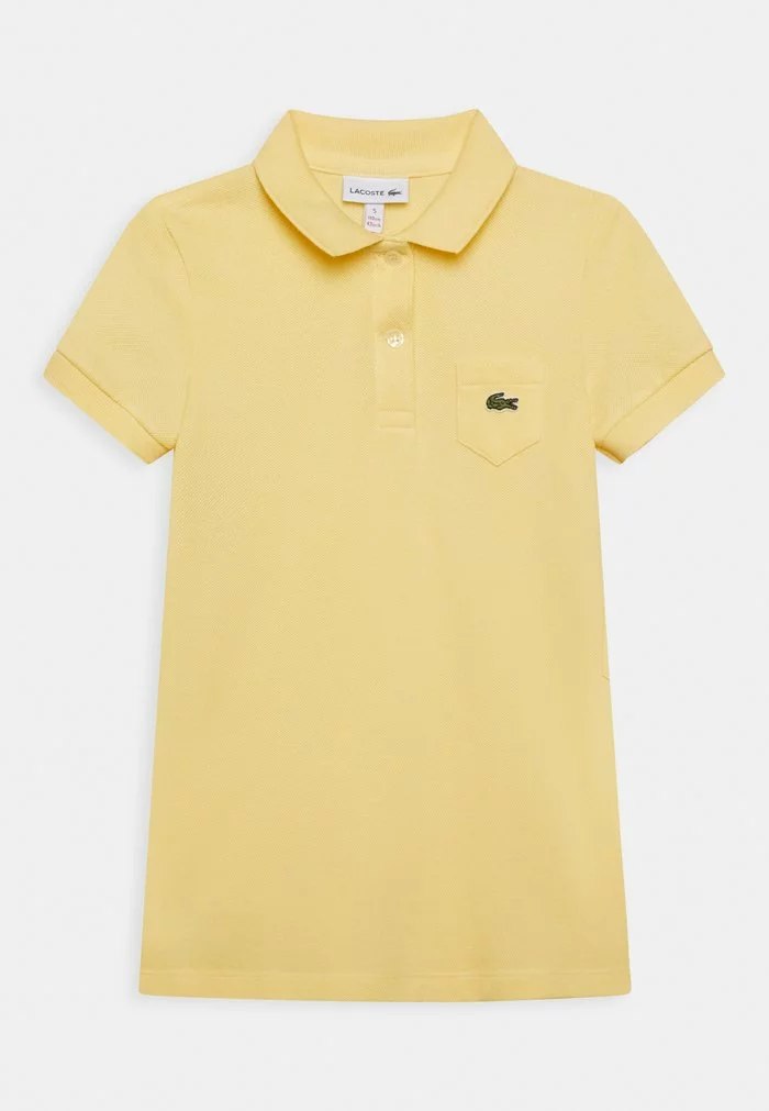 Lacoste Robe En Jersey - Napolitan Yellow 1 Lacoste Robe En Jersey - Napolitan Yellow