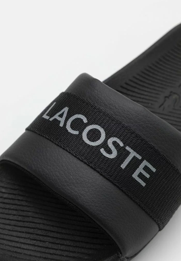 Lacoste CROCO SLIDE - Mules - Black 6 Lacoste CROCO SLIDE - Mules - Black – Image 6