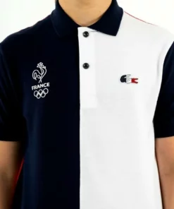 Lacoste Polo - Bleu -Lacoste Soldes Magasin a322b0f5bc8f42bcb04fce2dc44b0d0f