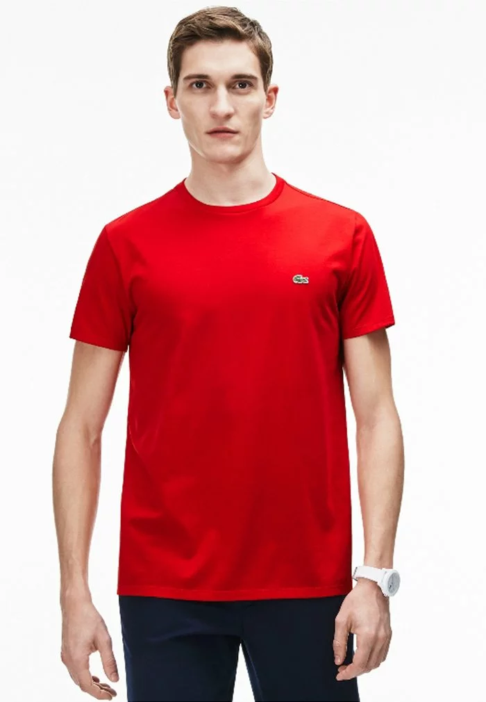 Lacoste T-shirt Basique - Intense 1 Lacoste T-shirt Basique - Intense
