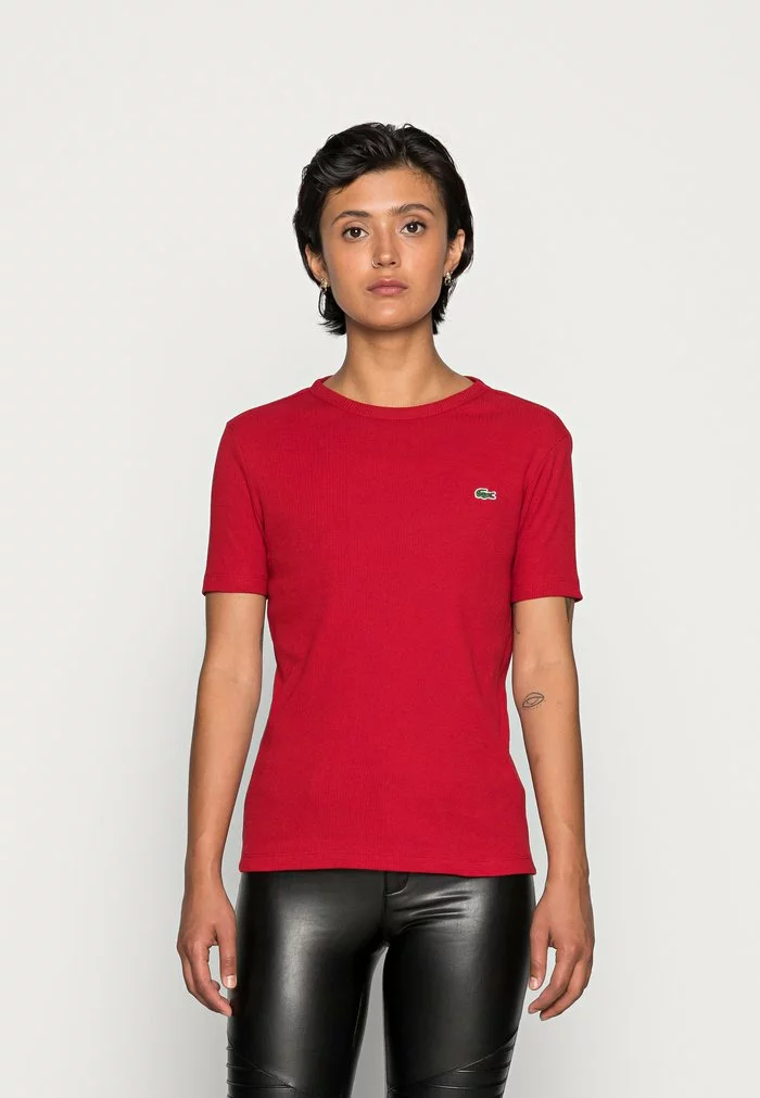 Lacoste T-shirt Basique - Ladybird 1 Lacoste T-shirt Basique - Ladybird