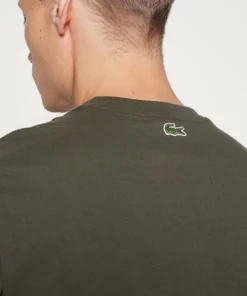 Lacoste T-shirt Imprimé - Baobab -Lacoste Soldes Magasin a44ad5e6df094e98bab35fc9d0295818
