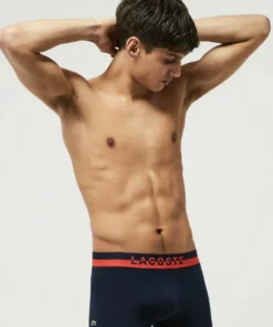 Lacoste 3 PACK - Shorty - Bleu Marine /gris Chine/rouge 8 Lacoste 3 PACK - Shorty - Bleu Marine /gris Chine/rouge -Lacoste Soldes Magasin a55bb25cb0584d83a10d4b9fea98c622